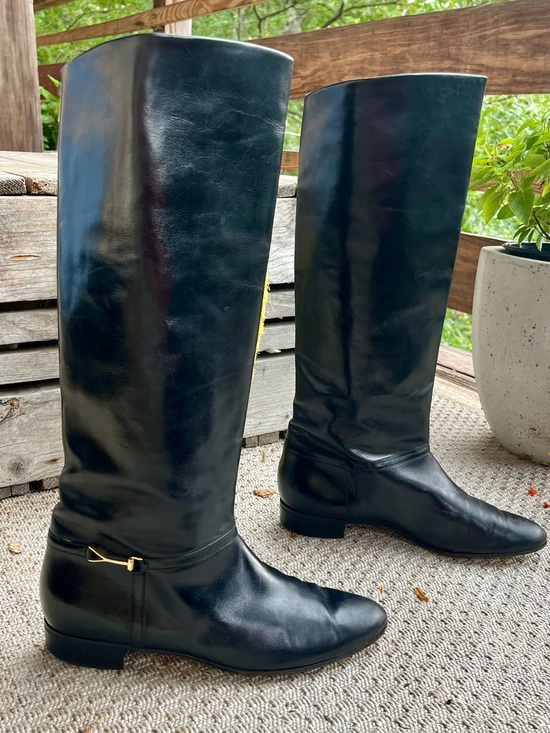 Cole Haan Shoes - RARE VINTAGE COLE HAAN — HAND MADE IN ITALY 🇮🇹 Leather Knee High Boots
